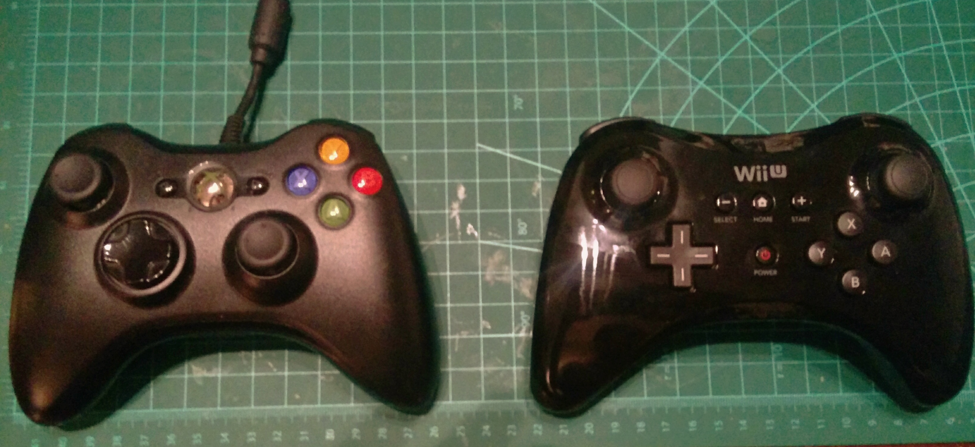xbox controller on wii